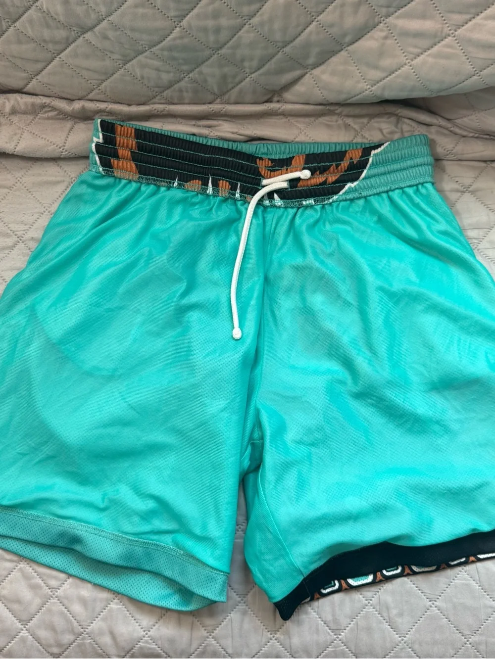 Mitchell & Ness Vancouver Grizzlies Big Face Hardwood Classics SWINGMAN Shorts L